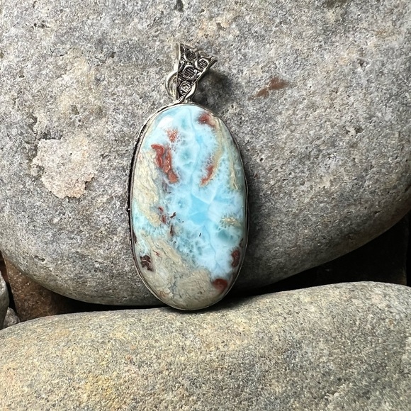 Hand Crafted Jewelry - Larimar pendant